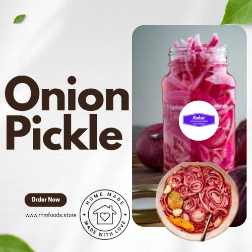 Onion Pickle – پیاز کا اچار (Homemade)