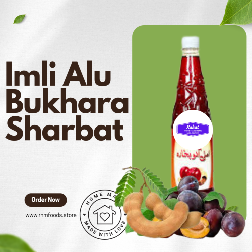 Imli Aloo Bukhara Sharbat (Tamarind & Plum Juice)